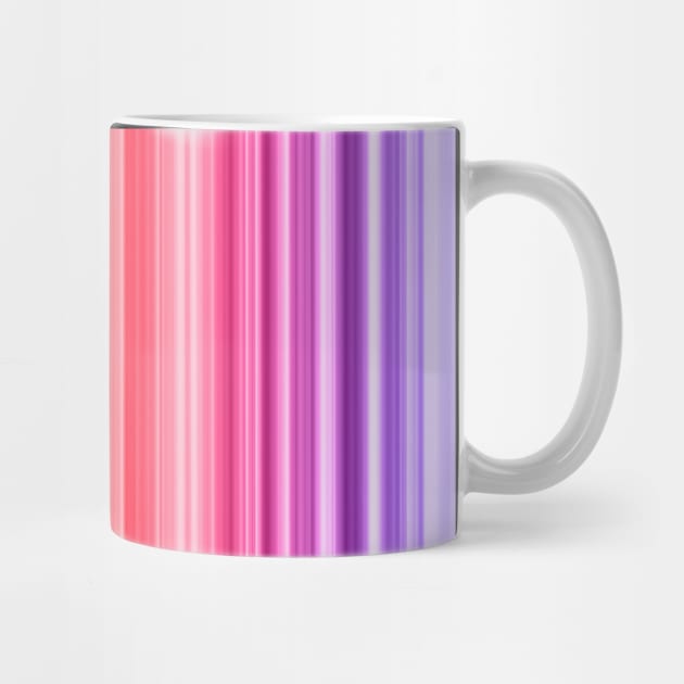 Vibrant rainbow stripes by hereswendy